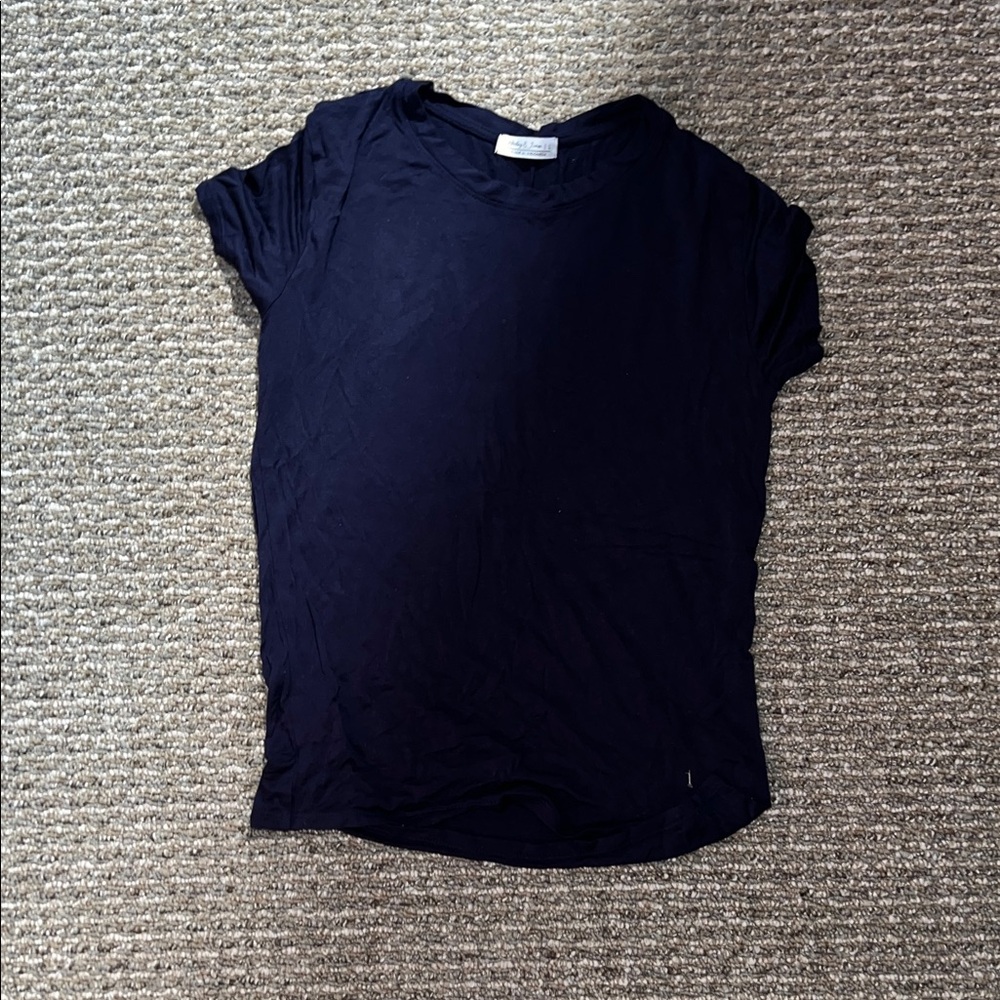 Elegant Navy Women's Short Sleeve Tee